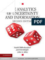 The Analytics of Information and Uncertainty 2nd Edition PDF