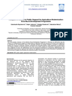 (Advanced Research in Life Sciences) Analysis of Access To Public Support For Agriculture Modernisation From Rural Development Programme