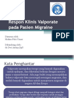 Respon Klinis Valporate Pada Pasien Migrain