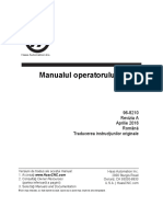 Manualul Operatorului Frezei 96-RO8210 