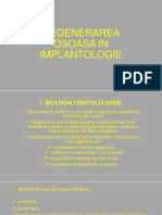 Regenerarea Osoasa in Implantologie