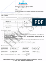 CHEMISTRY INChO2017-Question Solutions