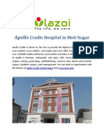Apollo Cradle Hospital in Moti Nagar - Lazoi