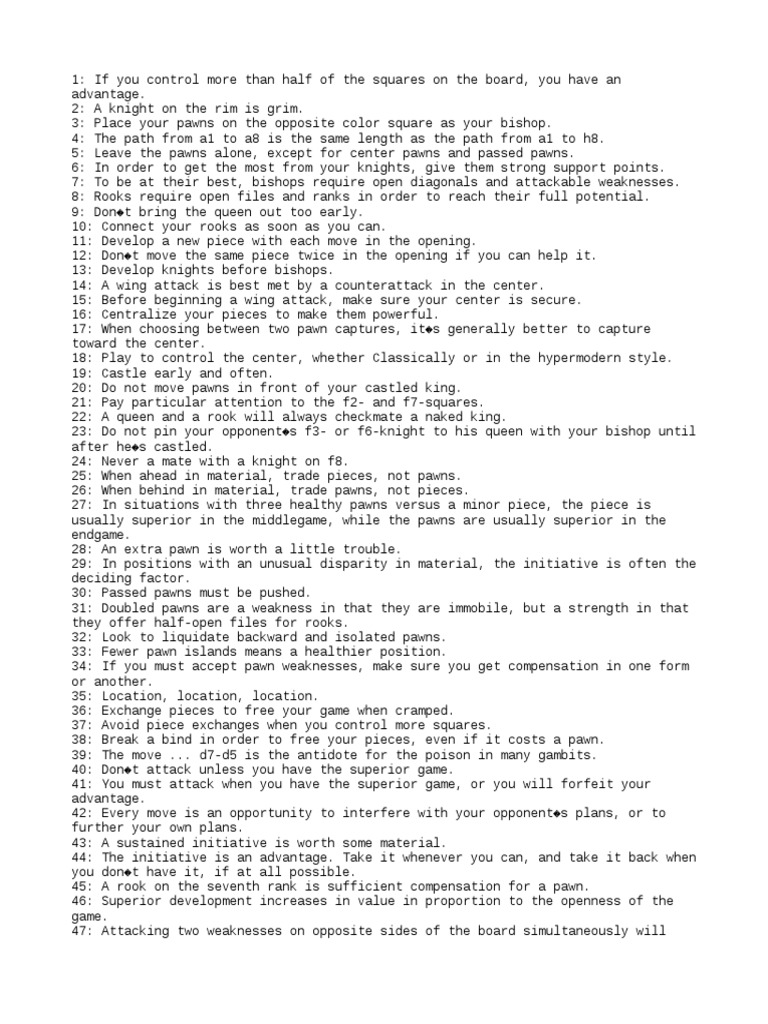 Download 200 Chess Principles | Games Of Mental Skill | Board Games
