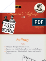 Women Suffarage