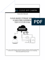 GUUDGO GD-SC03 Cloud Storage WiFi Camera PDF