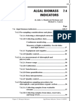 Algal Biomass Indicators 7.4