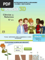 Trocas Nutricionais Entre o Organismo e o Meio - Plantas