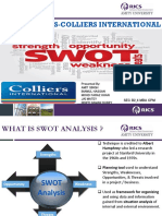 Colliers Swot Analysis