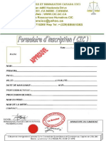 Formulaire - C.I.C - A - Remplir PDF