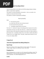Download Exponential Smoothing Description by ashok_vlsi4114 SN36971466 doc pdf