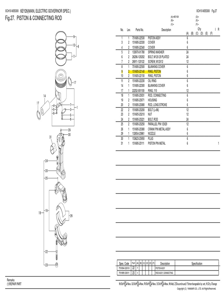 Piston Rings PDF Screw Piston