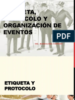 Etiqueta, Protocolo y Organización de Eventos