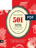 501 Receptes Catalanes Que Has de Conèixer Abans de Morir PDF