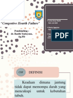 "Congestive Hearth Failure": Pembimbing: Dr. Basith Yudoyono, SP - PD