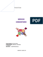 Servicio Comunitario Estudiantil