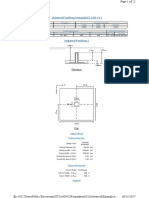 Isolated Footing Design (ACI 318-11) : Elevation