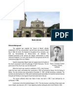 Religious Structure:: Figure 1 Fernando Ocampo Architect of Manila Cathedral