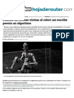 Cuando Las Musas Visitan Al Robot_así Escribe Poesía Un Algoritmo