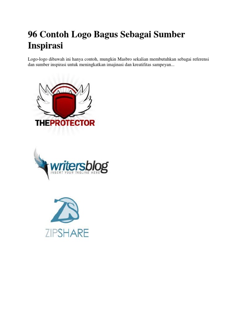 96 Contoh Logo Bagus Sebagai Sumber Inspirasi 96 Contoh Logo Bagus Sebagai Sumber Inspirasi