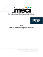 2016 FMSCI 2W Homologation Manual