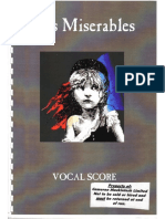 Les Miserables - (Vocal Score) PDF