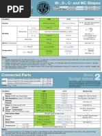 AISC 16th Edition Design Values Guide | PDF | Stress (Mechanics ...