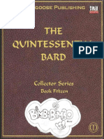 D&D the Quintessential Bard