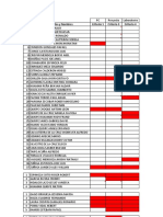 Listado de estudiantes y criterios de evaluación