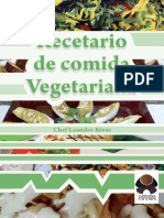 Recetario de Comida Vegetariana