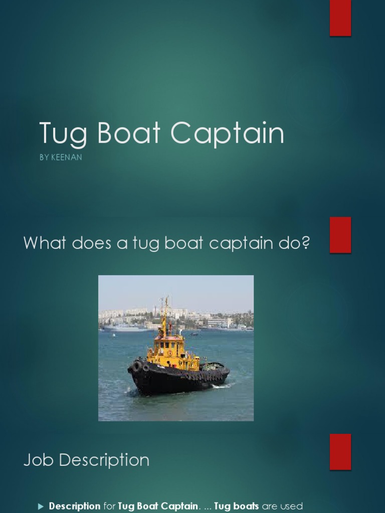 Tug Boat Captain PDF