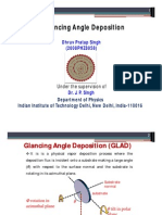 Glancing Angle Deposition Method (GLAD)