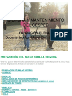 Siembra y Mantenimiento Del Cesped PDF