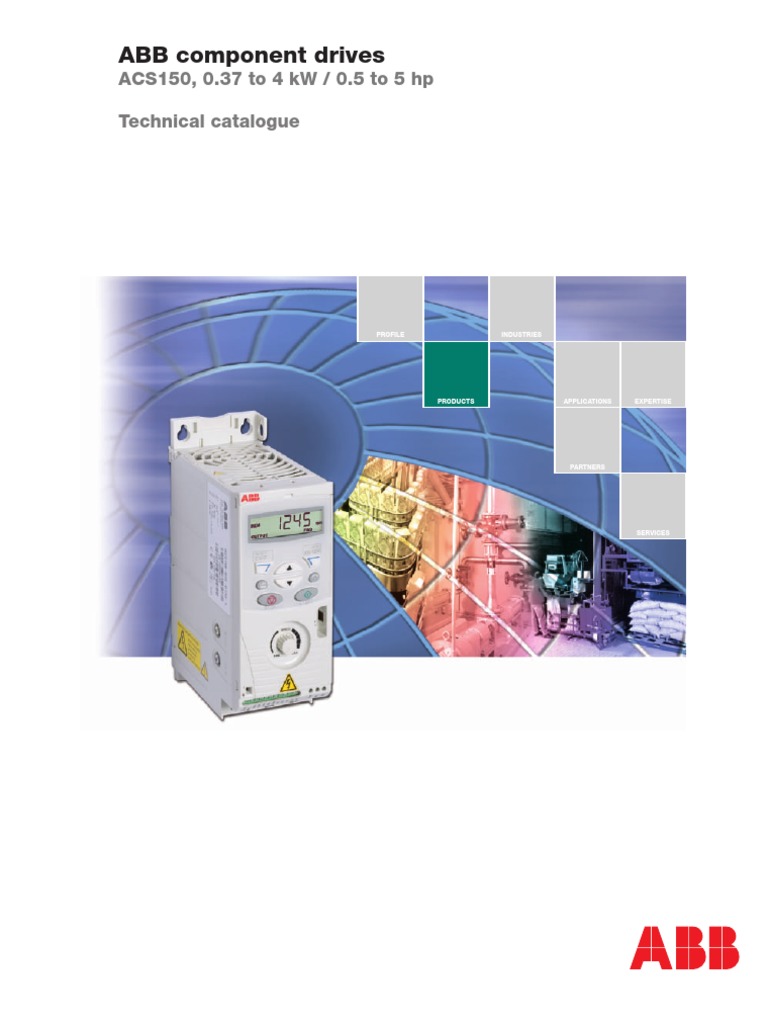 ACS150 ABBcomponentdrives TechnicalCatalogue REVC EN PDF | PDF | Fuse ...