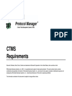 CTMS Requirements Checklist