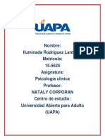 TareaII Y III de Psicologia Clinica (1)
