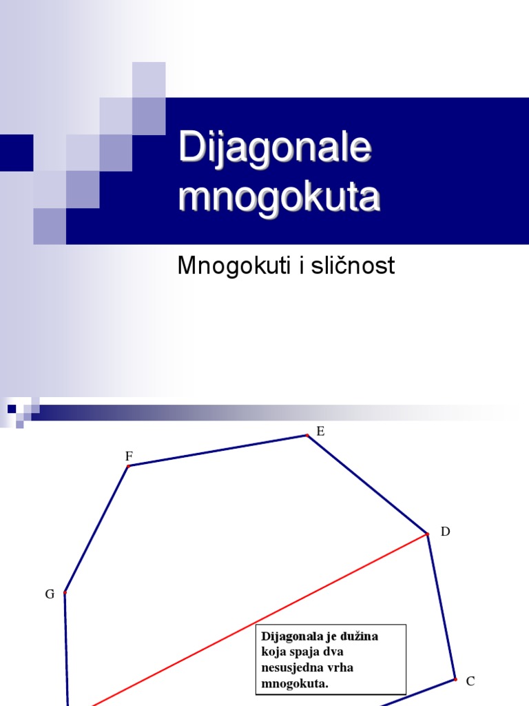 Dijagonale Mnogokuta | PDF