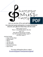 Discover Your Gifts Through Music Camp Fun