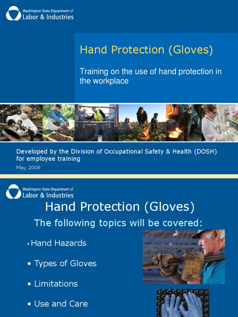Gloves | PDF | Glove | Occupational Safety And Health