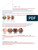 Ficha de Avaliação Corporal Explicativa