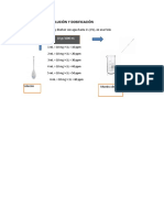 Preparación de Solución y Dosificación