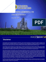 The India Cements LTD