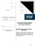 Rsultats concours officier de police 2023 | PDF | Recrutement | Forces de  l'ordre