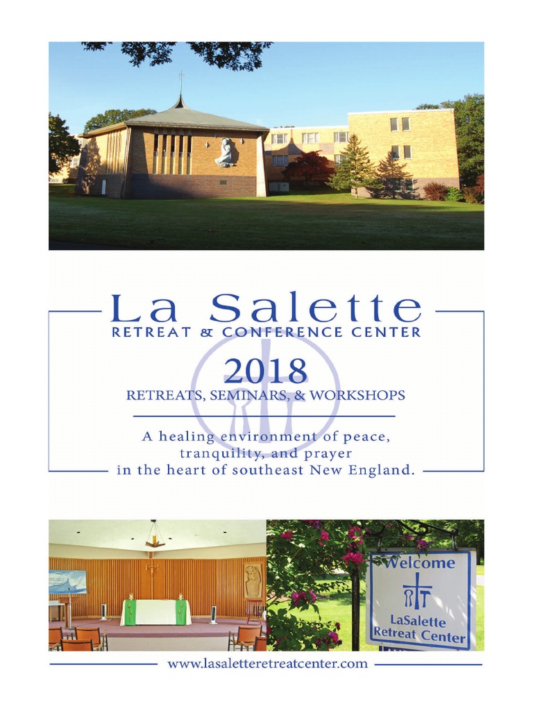2018 La Salette Retreat Center Catalog PDF Spiritual Exercises Of