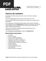 Câncer Do Intestino - Artigo