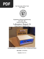 digital clock lab report