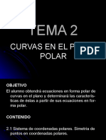 Curvas en El Plano Polar