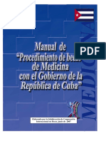 Manual de Procedimientos de Becas de Medicina-Cuba PDF