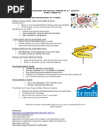 Lesson 7 - Causes and Consequences of a Trend