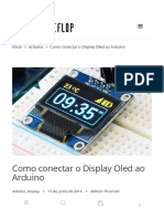 Como Conectar o Display Oled Ao Arduino - FilipeFlop